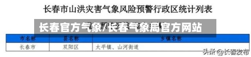 长春官方气象/长春气象局官方网站-第3张图片