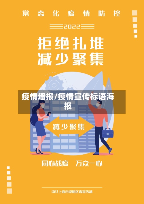 疫情墙报/疫情宣传标语海报