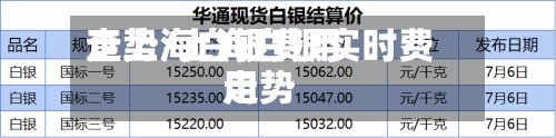 查上海白银费用走势/上海白银实时费用走势
