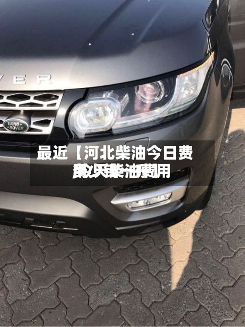 最近【河北柴油今日费用
,今天柴油费用
多少钱一升】-第2张图片