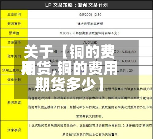 关于【铜的费用
期货,铜的费用
期货多少】-第3张图片