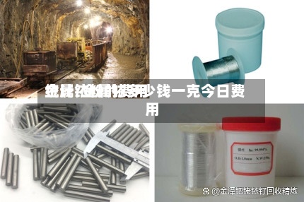 金属铱粉的费用
统计/金属铱多少钱一克今日费用
-第2张图片