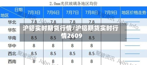 沪铝实时期货行情/沪铝期货实时行情2609