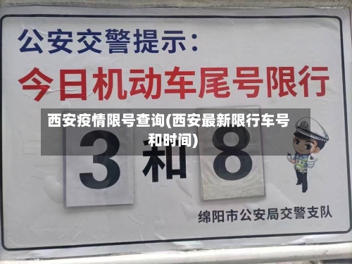 西安疫情限号查询(西安最新限行车号和时间)