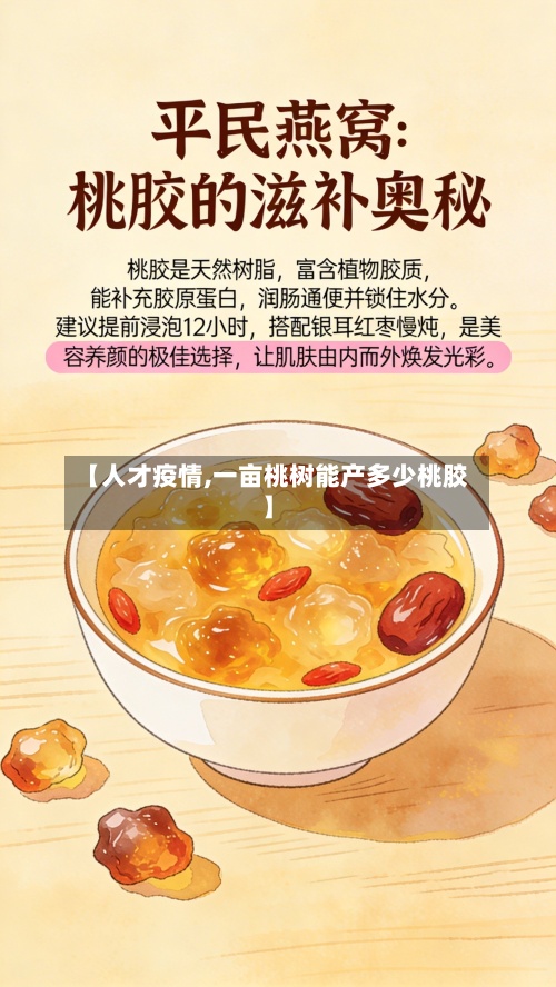 【人才疫情,一亩桃树能产多少桃胶】