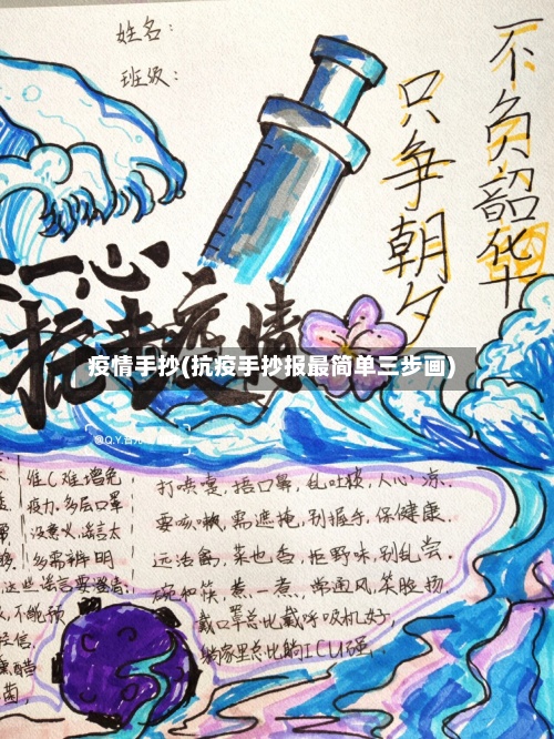 疫情手抄(抗疫手抄报最简单三步画)