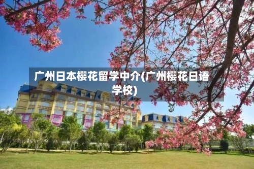 广州日本樱花留学中介(广州樱花日语学校)-第2张图片