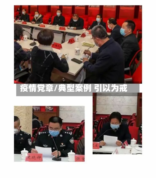疫情党章/典型案例 引以为戒