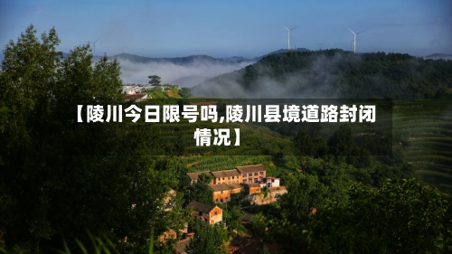 【陵川今日限号吗,陵川县境道路封闭情况】-第2张图片