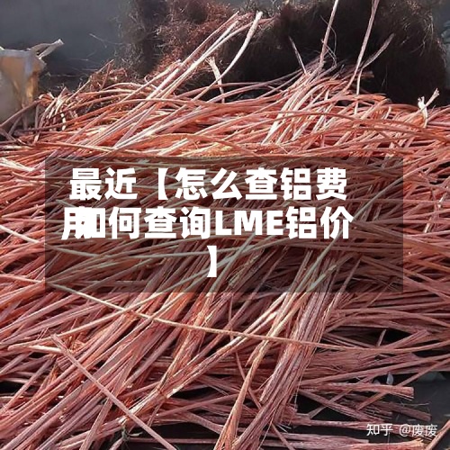 最近【怎么查铝费用
,如何查询LME铝价】-第3张图片
