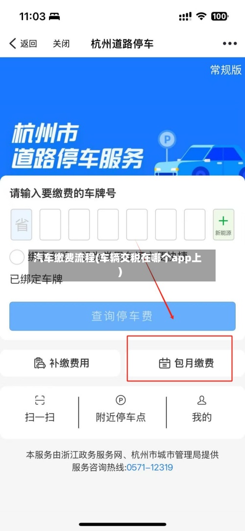 汽车缴费流程(车辆交税在哪个app上)-第2张图片