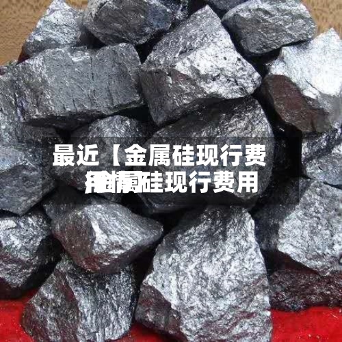 最近【金属硅现行费用
,金属硅现行费用
行情】-第2张图片