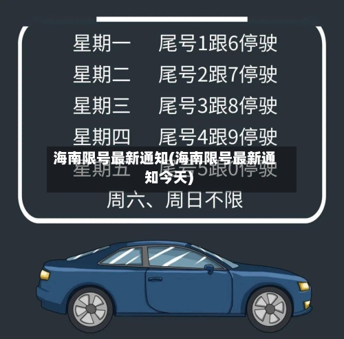 海南限号最新通知(海南限号最新通知今天)-第2张图片
