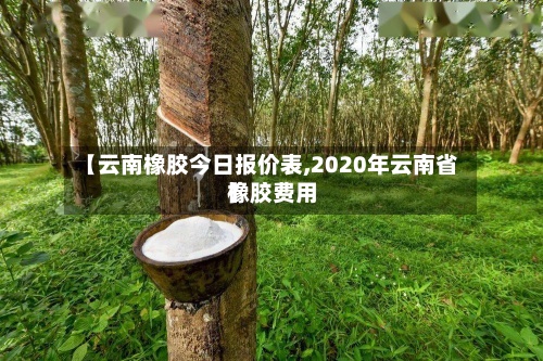 【云南橡胶今日报价表,2020年云南省橡胶费用】-第3张图片