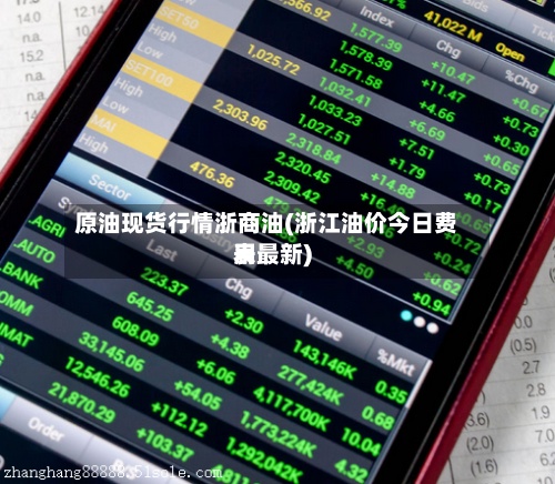原油现货行情浙商油(浙江油价今日费用表最新)