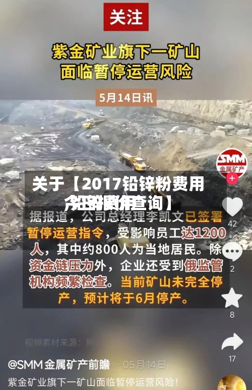 关于【2017铅锌粉费用
,铅锌费用
今日报价查询】-第2张图片