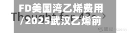 FD美国湾乙烯费用/2025武汉乙烯前景