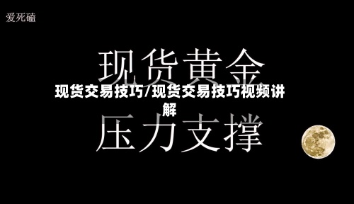 现货交易技巧/现货交易技巧视频讲解-第2张图片
