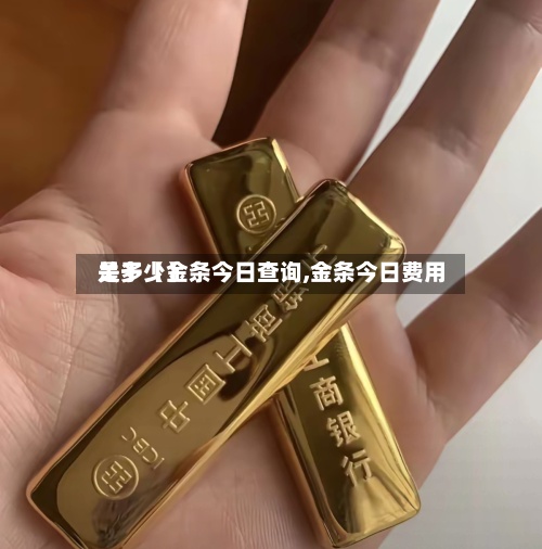 关于【金条今日查询,金条今日费用是多少】