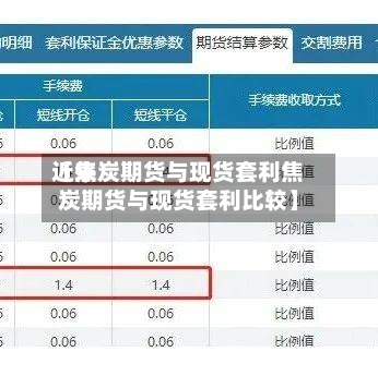 近来
【焦炭期货与现货套利焦炭期货与现货套利比较】-第2张图片