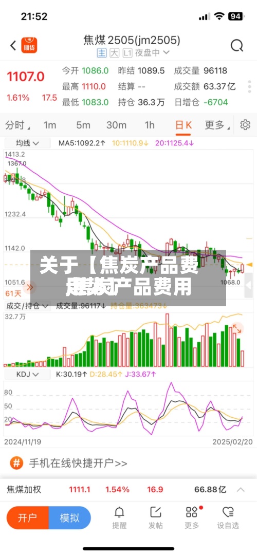 关于【焦炭产品费用,焦炭产品费用走势】-第2张图片