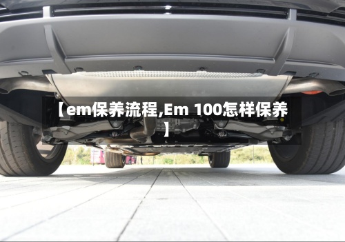 【em保养流程,Em 100怎样保养】