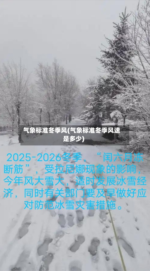 气象标准冬季风(气象标准冬季风速是多少)