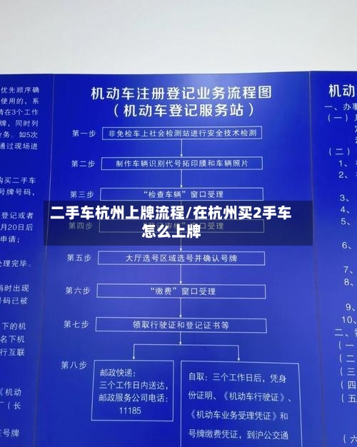 二手车杭州上牌流程/在杭州买2手车怎么上牌