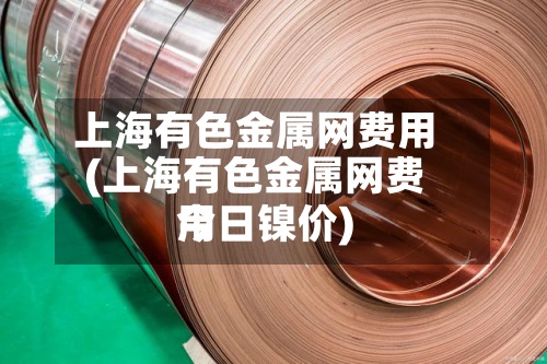 上海有色金属网费用(上海有色金属网费用今日镍价)-第2张图片