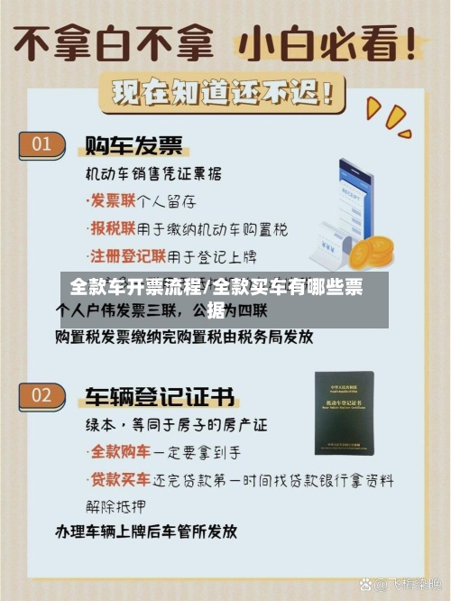 全款车开票流程/全款买车有哪些票据