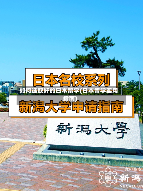 如何选取好的日本留学(日本留学实用指南)-第1张图片