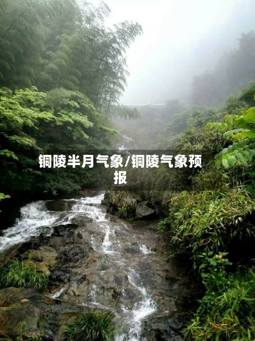 铜陵半月气象/铜陵气象预报