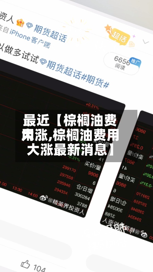 最近【棕榈油费用大涨,棕榈油费用大涨最新消息】