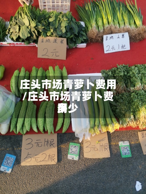 庄头市场青萝卜费用
/庄头市场青萝卜费用
多少-第2张图片