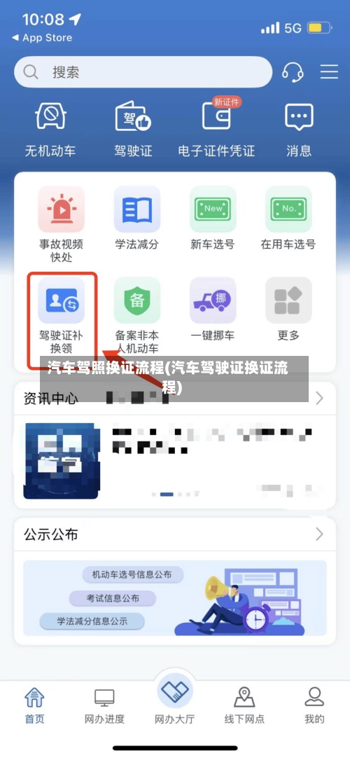 汽车驾照换证流程(汽车驾驶证换证流程)