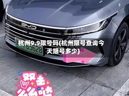 杭州9.9限号吗(杭州限号查询今天限号多少)