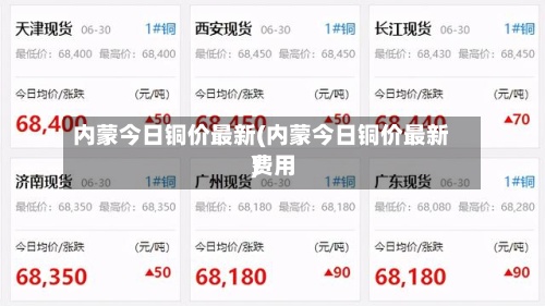 内蒙今日铜价最新(内蒙今日铜价最新费用)