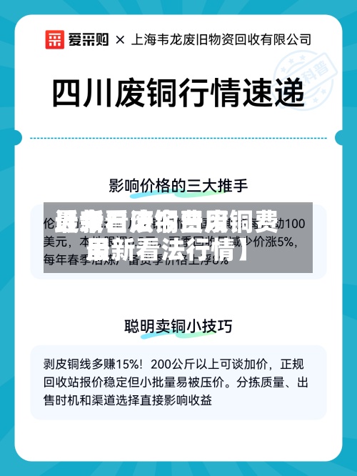 近来
【今日废铜费用
最新看法今日废铜费用
最新看法行情】-第2张图片