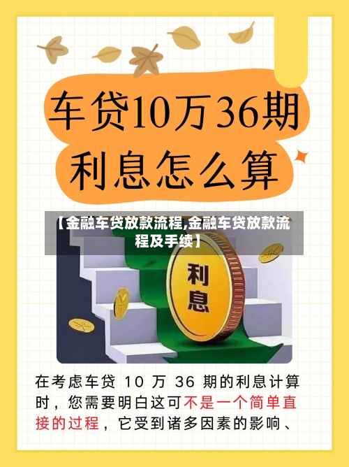【金融车贷放款流程,金融车贷放款流程及手续】-第3张图片