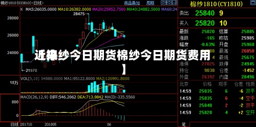 近来【棉纱今日期货棉纱今日期货费用】