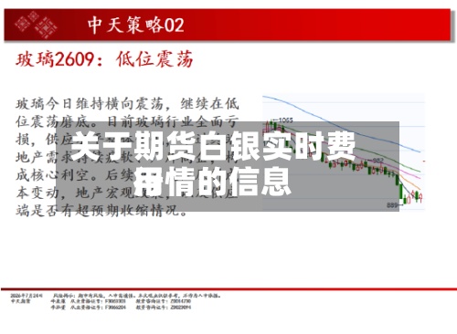关于期货白银实时费用
行情的信息-第2张图片