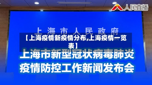【上海疫情新疫情分布,上海疫情一览表】