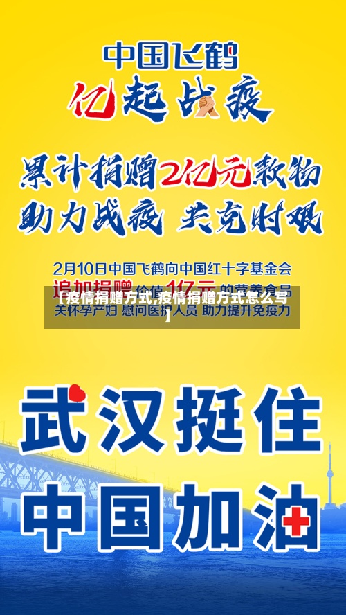 【疫情捐赠方式,疫情捐赠方式怎么写】