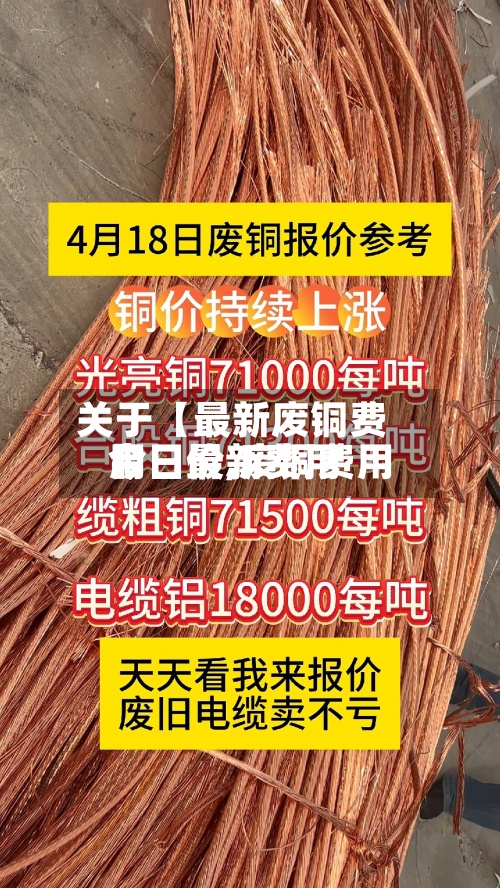 关于【最新废铜费用今日价,废铜费用今日最新费用】-第3张图片