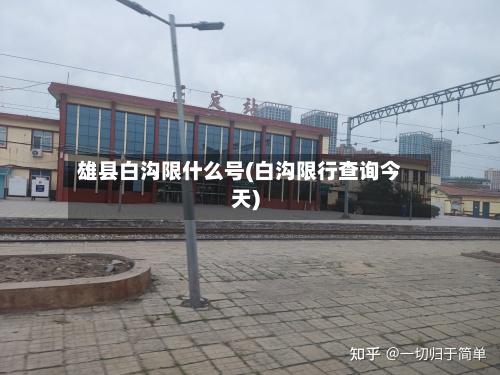 雄县白沟限什么号(白沟限行查询今天)-第2张图片