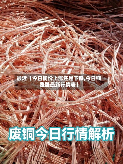 最近【今日铜价上涨还是下跌,今日铜费用涨跌最新行情表】